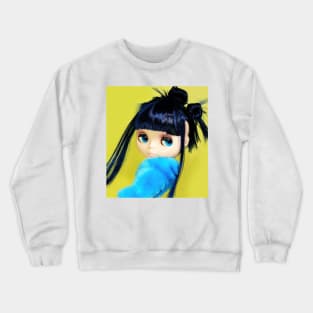 blythe en bleu Crewneck Sweatshirt